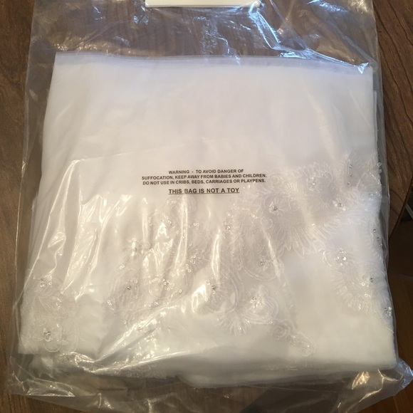 Wedding Gown, Tiara, And veil.. the whole package - Picture 7 of 8